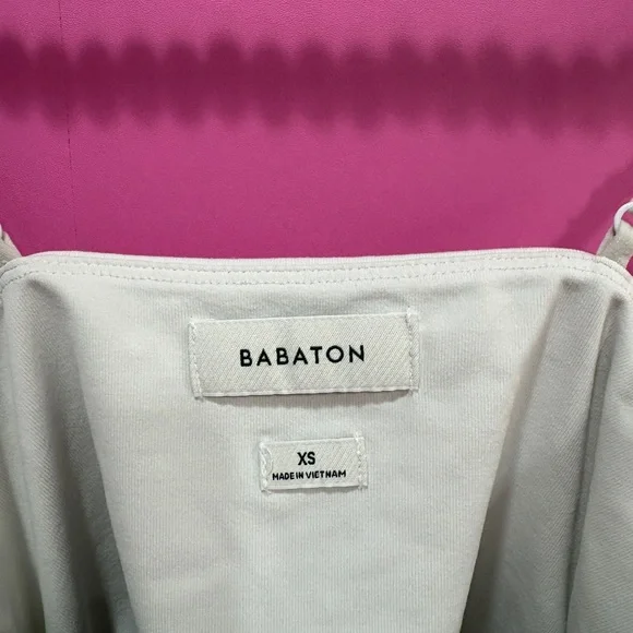 Aritzia Wilfred White Cami Crop Top - Picture 3 of 4